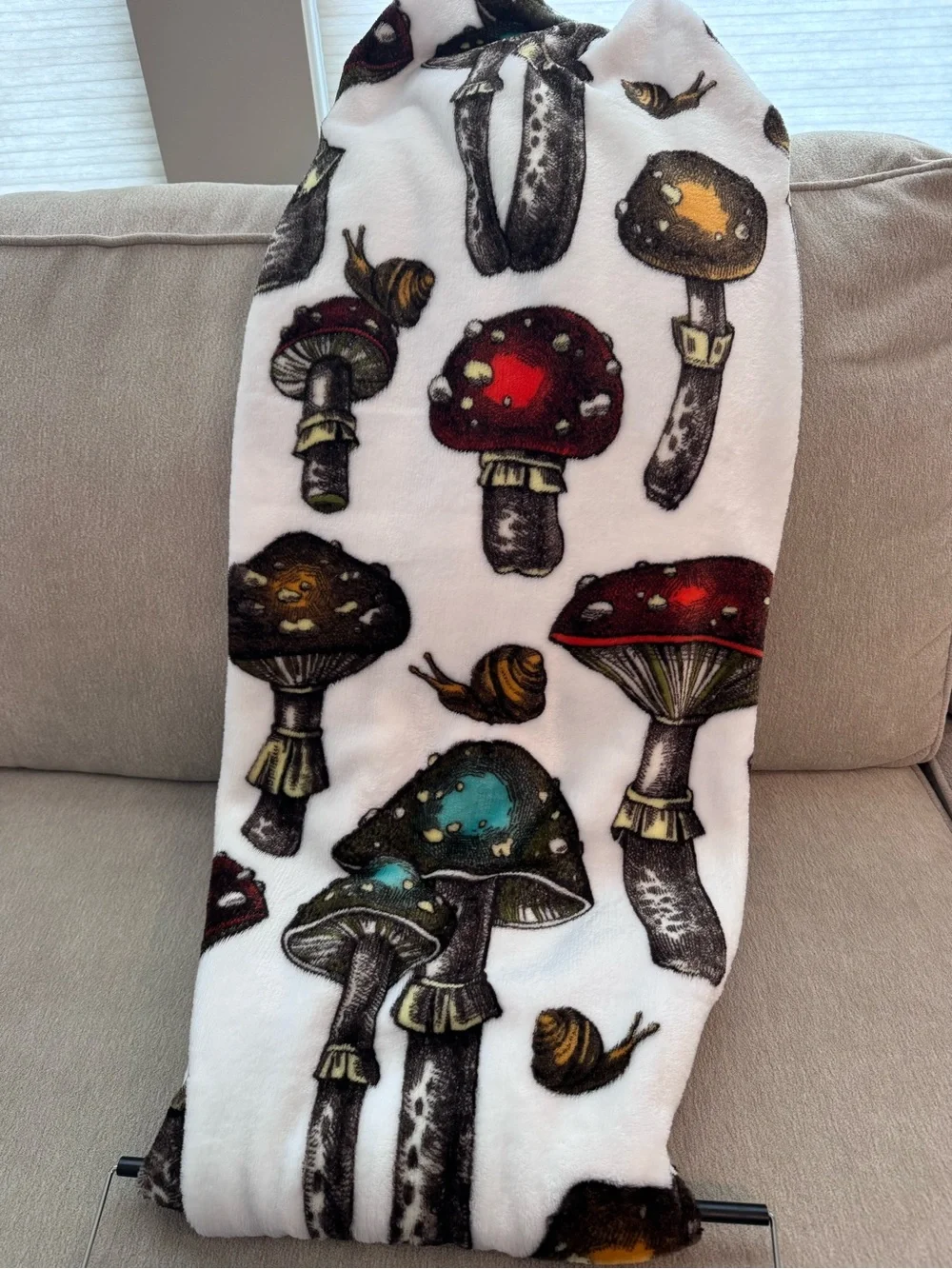 Mushroom Blanket 50x70